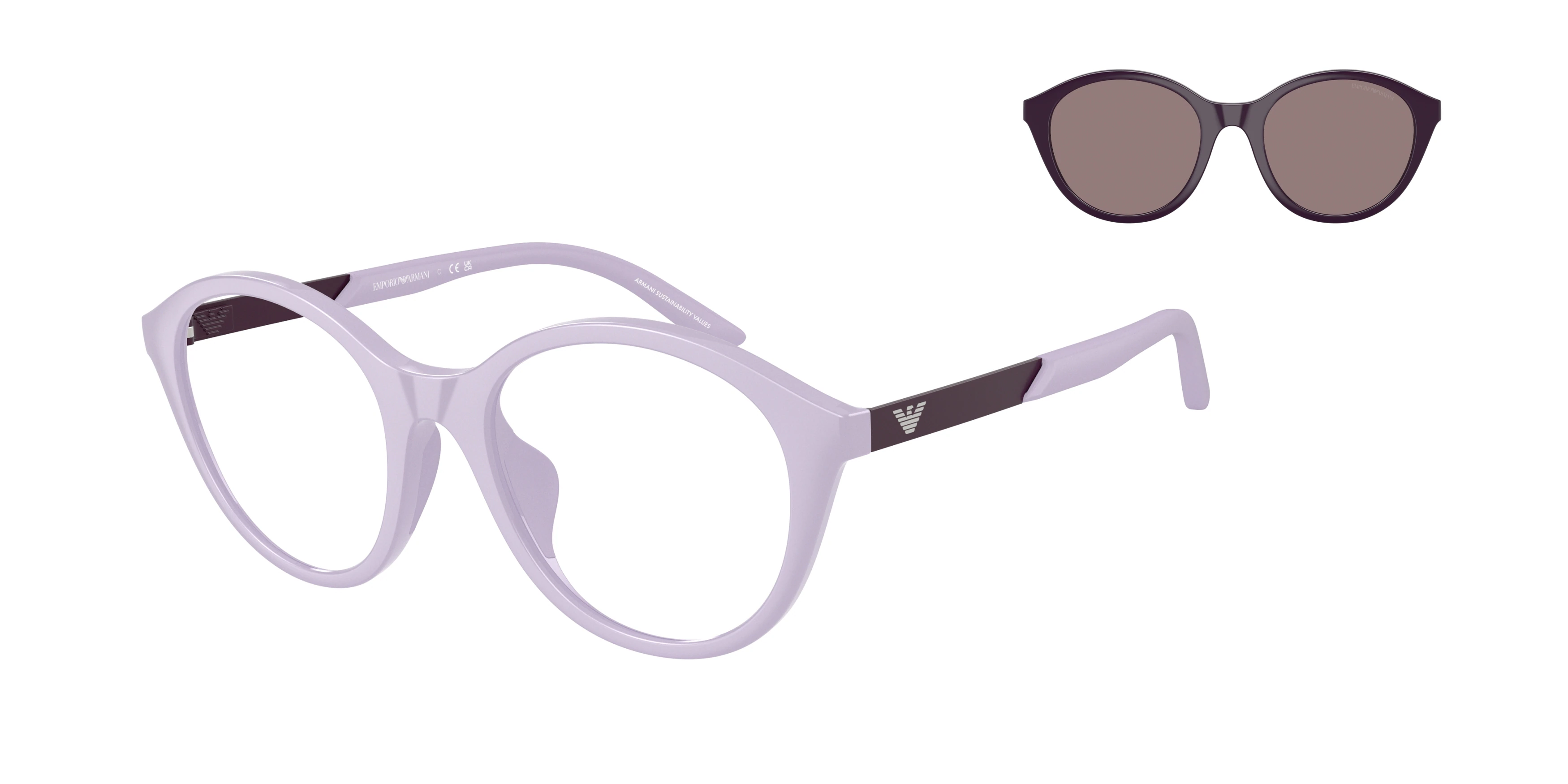 Солнцезащитные очки Emporio Armani 0EK4005U/62741W 